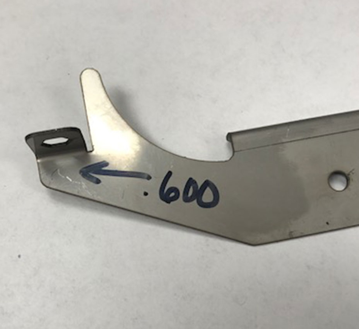 MLC Manufacturing — precision cut metal part